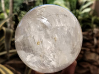 Polished Quartz Crystal Balls x 2 From Madagascar