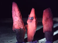 Natural Drusy Quartz Coated Calcite Pseudomorph Specimens x 35 From Alberts Mountain, Lesotho