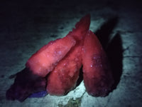 Natural Drusy Quartz Coated Calcite Pseudomorph Specimens x 35 From Alberts Mountain, Lesotho