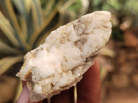 Natural Drusy Quartz Coated Calcite Pseudomorph Specimens x 35 From Alberts Mountain, Lesotho