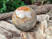 Polished Polychrome Jasper Spheres x 3 From Mahajanga, Madagascar