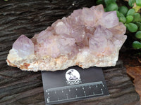 Natural Amethyst Spirit Quartz Clusters x 2 From Boekenhouthoek, South Africa