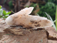 Natural Drusy Quartz Coated Calcite Pseudomorph Specimens x 12 From Alberts Mountain, Lesotho