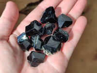 Natural Schorl Black Tourmaline Specimens x 70 From Erongo, Namibia