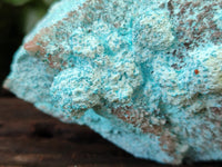 Natural Calcite Coated Chrysocolla Specimen x 1 From Congo