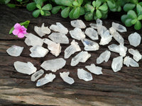 Natural Quartz Crystals x 70 From Mpika, Zambia