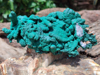 Natural Malachite Stalactite Specimen x 1 From Kolwezi, Congo