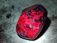 Polished Ruby Corundum In Chrome Verdite Free Forms x 6 From Zimbabwe