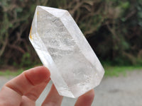 Polished Clear Quartz Crystals x 4 From Madagascar