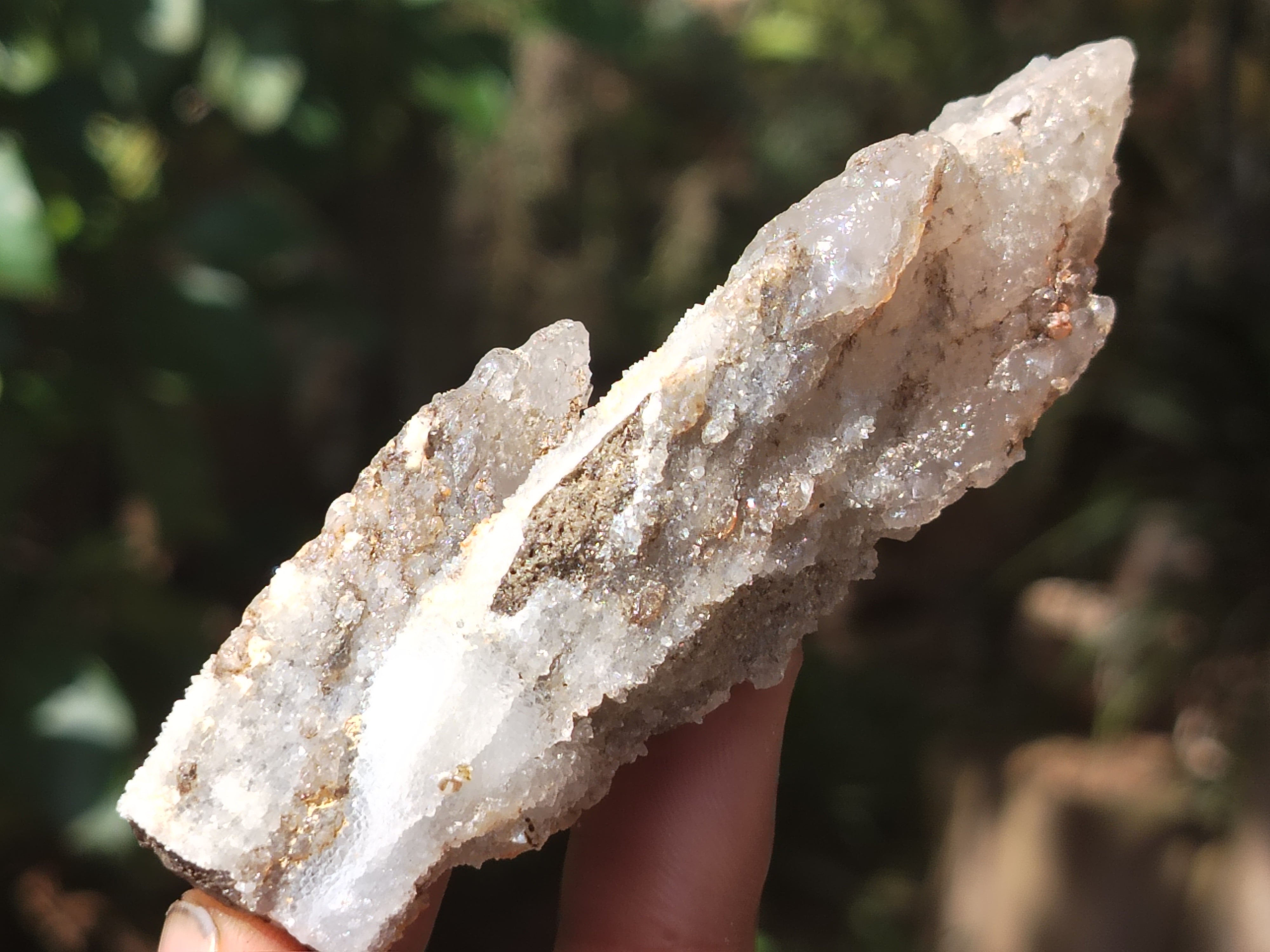 Natural Drusy Quartz Coated Calcite Pseudomorph Specimens x 12 From Alberts Mountain, Lesotho