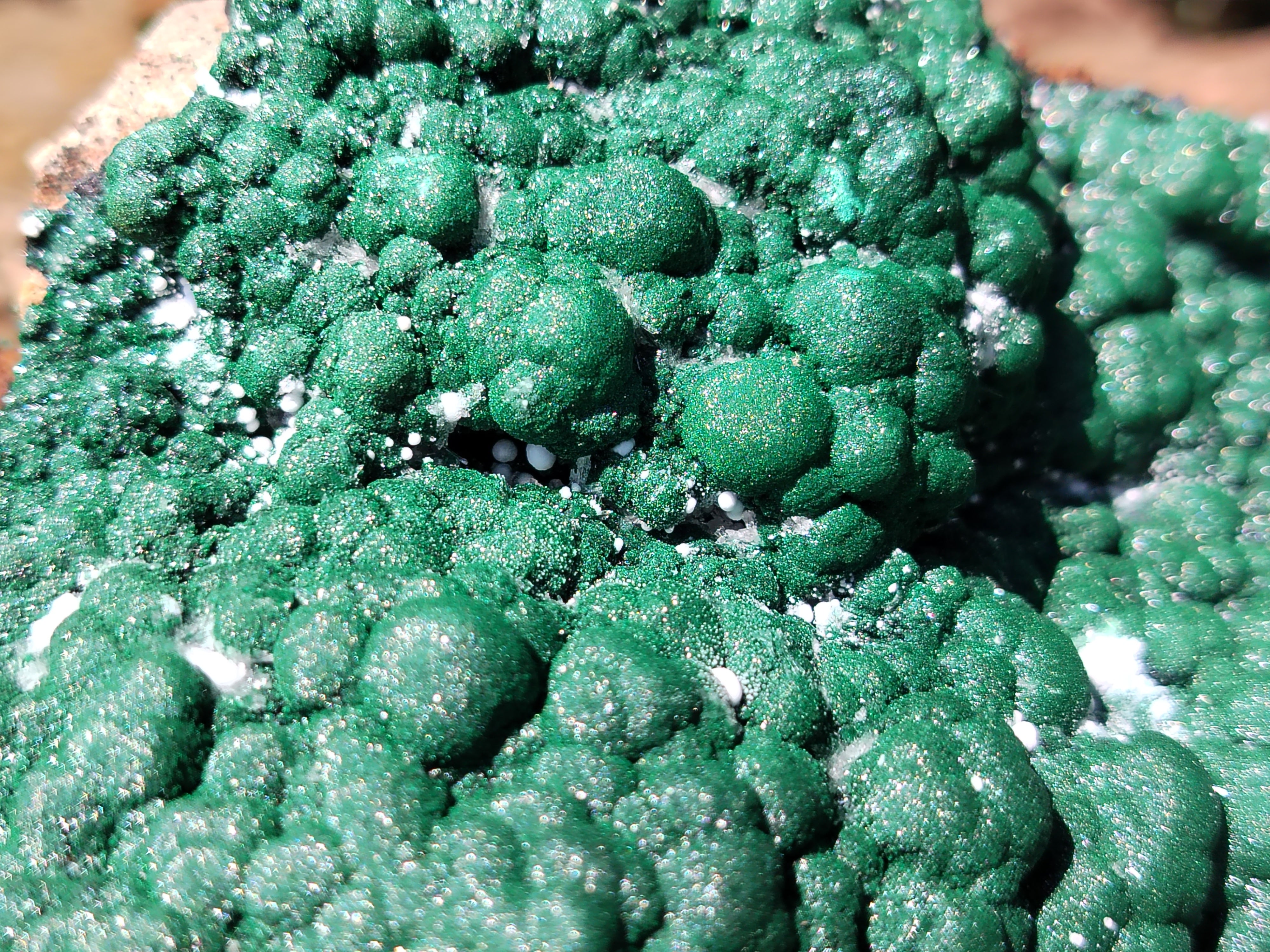 Natural Botryoidal Malachite Specimen x 1 From Congo