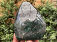 Polished Fuchsite Standing Free Forms x 4 From Madagascar