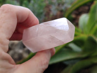 Polished Rose Quartz Points x 6 From Ambatondrazaka, Madagascar