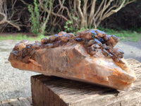 Natural Cascading Smokey Window Quartz Crystal Specimen x 1 From Brandberg, Namibia