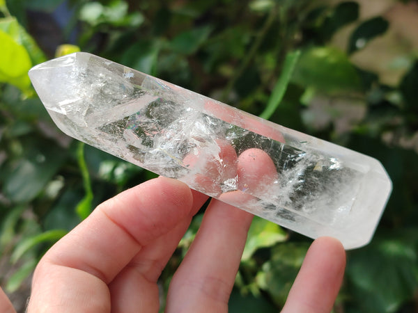 Polished Clear Quartz Crystals x 6 From Madagascar