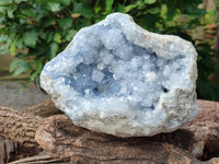 Natural Celestite Geode Specimen x 1 From Sakoany, Madagascar