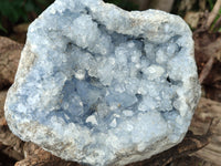 Natural Celestite Geode Specimen x 1 From Sakoany, Madagascar