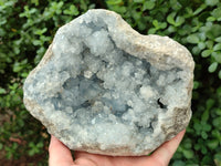 Natural Celestite Geode Specimen x 1 From Sakoany, Madagascar