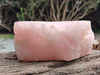 Polished Rose Quartz Bowl x 1 From Madagascar