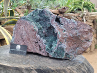 Natural Ball Malachite On Quartz Matrix Specimen x 1 From Kambove, Congo