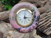 Hand Made Rhodonite Alarm Clock - sold per item - From Zimbabwe