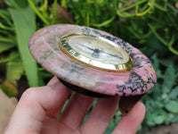 Hand Made Rhodonite Alarm Clock - sold per item - From Zimbabwe