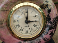 Hand Made Rhodonite Alarm Clock - sold per item - From Zimbabwe