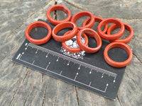 Hand Made Red Jasper Rings - sold per item - From South Africa