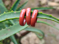 Hand Made Red Jasper Rings - sold per item - From South Africa