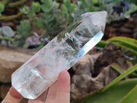 Polished Clear Quartz Crystals x 3 From Madagascar