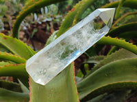 Polished Clear Quartz Crystals x 3 From Madagascar