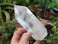 Polished Clear Quartz Crystals x 3 From Madagascar