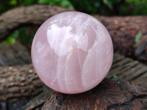 Polished Rose Quartz Spheres x 3 From Ambatondrazaka, Madagascar