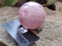 Polished Rose Quartz Spheres x 3 From Ambatondrazaka, Madagascar