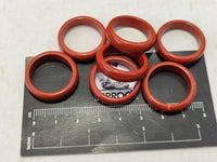 Hand Made 19mm Red Jasper Rings - sold per item - From South Africa