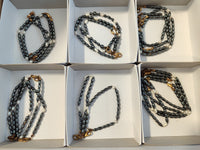 Hand Made Hematite Bead Bracelets - sold per item - From South Africa