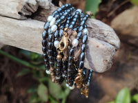 Hand Made Hematite Bead Bracelets - sold per item - From South Africa