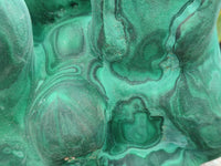 Natural Etched Silky Malachite Stalactite Specimen x 1 From Congo