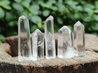 Polished Clear Quartz Crystals x 35 From Madagascar