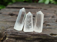 Polished Clear Quartz Crystals x 35 From Madagascar