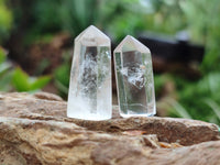 Polished Clear Quartz Crystals x 35 From Madagascar