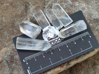 Polished Clear Quartz Crystals x 35 From Madagascar