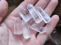 Polished Clear Quartz Crystals x 35 From Madagascar