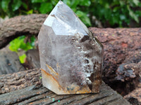 Polished Smokey Quartz Crystals x 3 From Madagascar