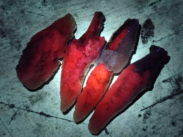 Natural Drusy Quartz Coated Calcite Pseudomorph Specimens x 12 From Alberts Mountain, Lesotho