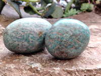 Polished Amazonite Free Forms x 12 From Madagascar