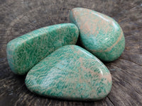 Polished Amazonite Free Forms x 12 From Madagascar