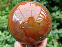 Polished Polychrome Jasper Spheres x 2 From Mahajanga, Madagascar