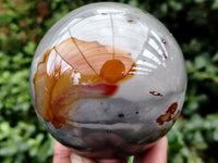 Polished Polychrome Jasper Spheres x 2 From Mahajanga, Madagascar