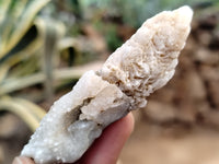 Natural Drusy Quartz Coated Calcite Pseudomorph Specimens x 35 From Alberts Mountain, Lesotho